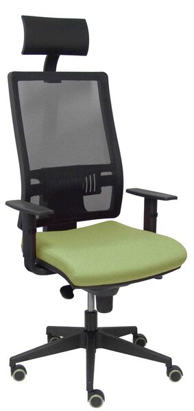 Office Chair with Headrest Horna P&C BALI552 Olive