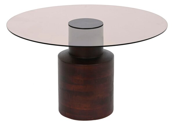 Centre Table DKD Home Decor Crystal Mango wood 80 x 80 x 40 cm