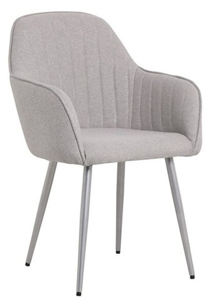 Chair Home ESPRIT Grey Silver 55 x 55,5 x 88 cm