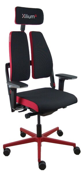 Office Chair with Headrest Nowy Styl Xilium G Duo traslak X-move Black