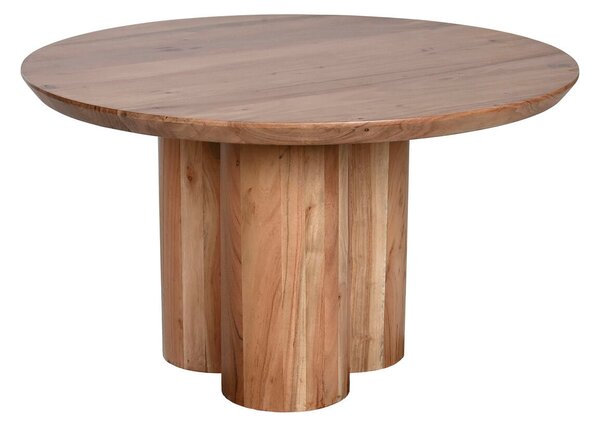 Centre Table Home ESPRIT Brown Natural Acacia 80 x 80 x 45 cm