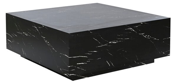 Centre Table Home ESPRIT Black MDF Wood 90 x 90 x 35 cm