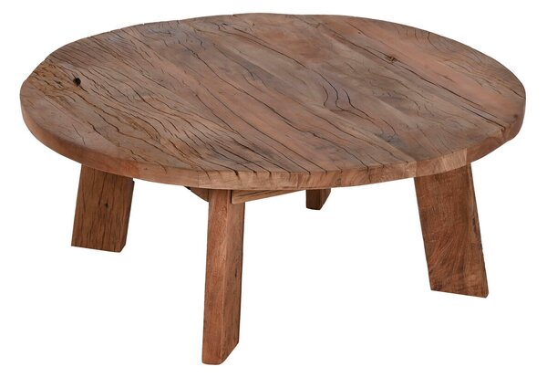 Centre Table Home ESPRIT Brown Wood 90 x 90 x 35 cm