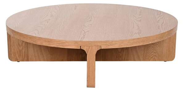 Centre Table Home ESPRIT Natural oak wood 121 x 121 x 32 cm