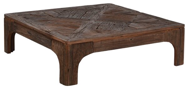 Centre Table Home ESPRIT Brown Wood 100 x 100 x 32 cm