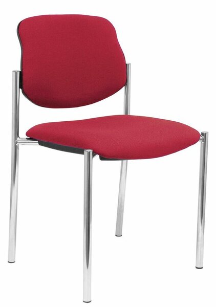 Reception Chair Villalgordo P&C BALI933 Imitation leather Maroon