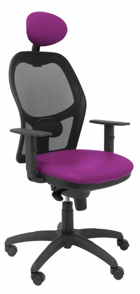 Office Chair with Headrest Jorquera malla P&C SNSPMOC Purple