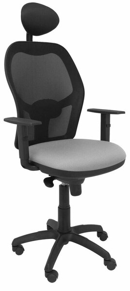 Office Chair with Headrest Jorquera P&C BALI40C Grey