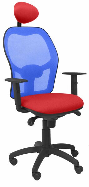 Office Chair with Headrest Jorquera P&C ALI350C Red