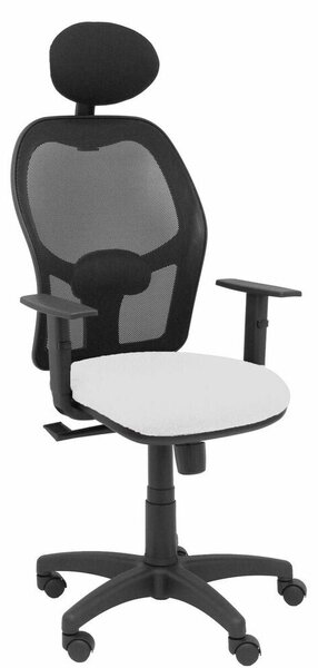 Office Chair with Headrest P&C B10CRNC White