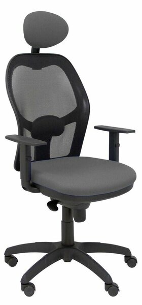 Office Chair with Headrest Jorquera P&C 228064 Black