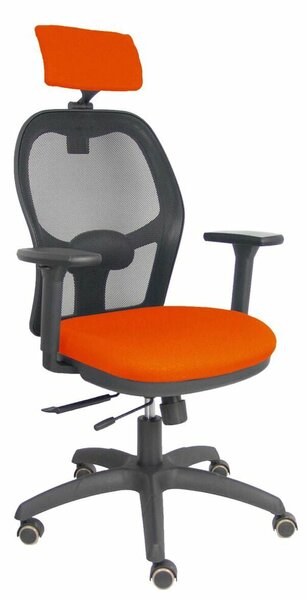 Office Chair with Headrest P&C B3DRPCR Dark Orange