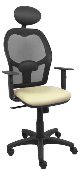 Office Chair with Headrest P&C B10CRNC Cream