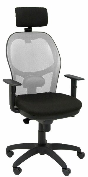 Office Chair with Headrest P&C 10CRNCR Black Grey