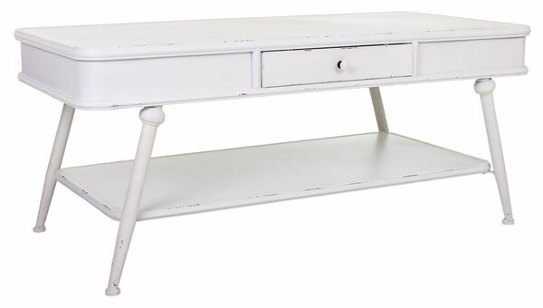 Centre Table Alexandra House Living White Iron 60 x 53 x 120 cm