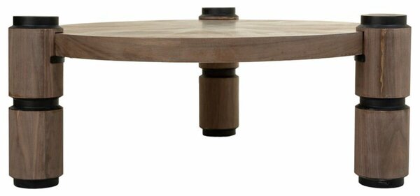 Centre Table Alexandra House Living Brown Wood Iron Plate Fir wood 110 x 46 x 110 cm