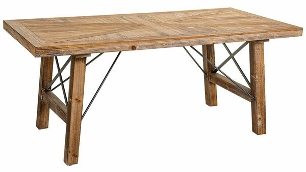 Centre Table Alexandra House Living Brown Fir wood MDF Wood 60 x 50 x 120 cm