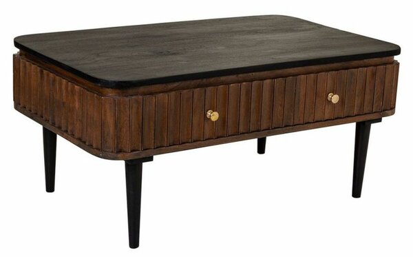 Centre Table Alexandra House Living Brown Iron Mango wood 60 x 45 x 100 cm