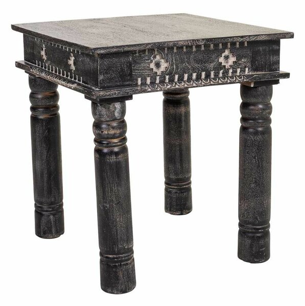 Centre Table Alexandra House Living Black Wood 56 x 61 x 56 cm