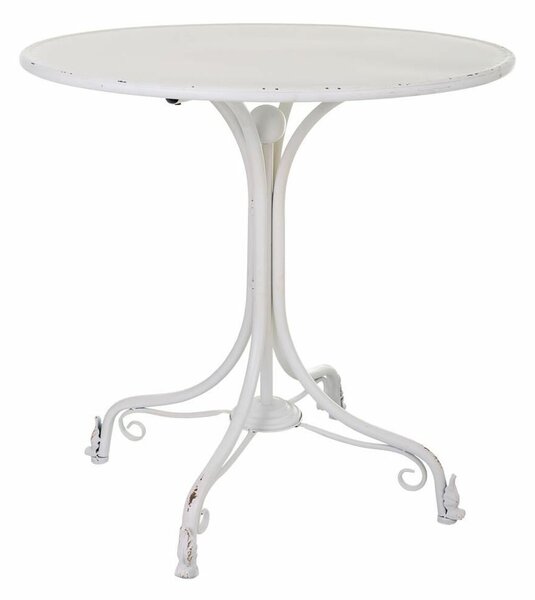 Table Alexandra House Living White 80 x 78 x 80 cm