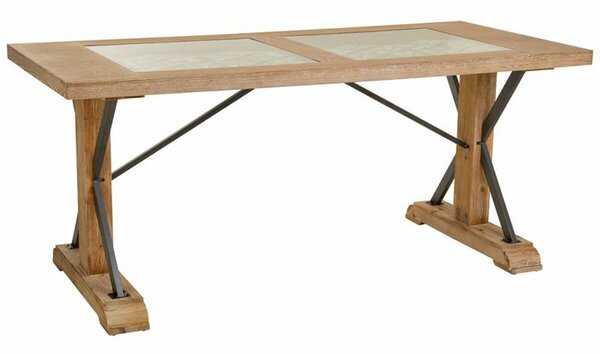 Table Alexandra House Living Brown 85 x 78 x 180 cm