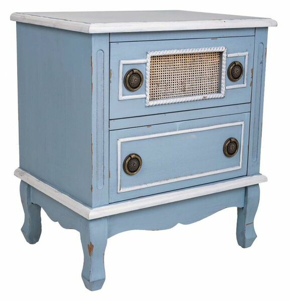 Nightstand Alexandra House Living Blue 36 x 56 x 50 cm