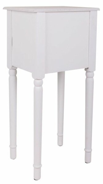 Nightstand Alexandra House Living White 26 x 72 x 33 cm