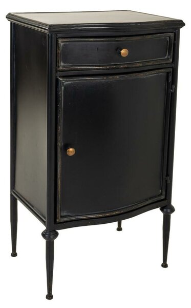 Nightstand Alexandra House Living Black 36 x 86 x 46 cm