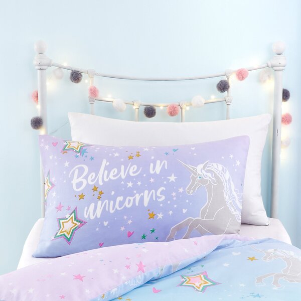 Ombre Unicorn Single Duvet Cover & Pillowcase Set