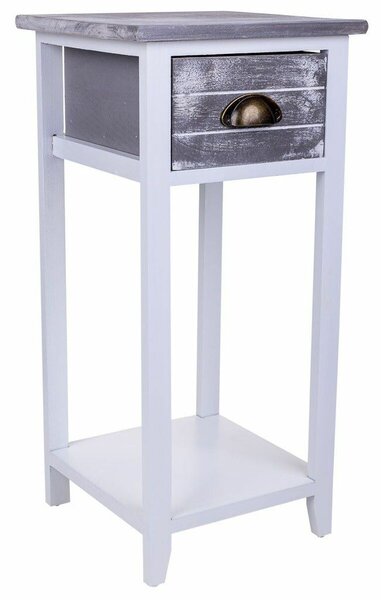 Nightstand Alexandra House Living White 30 x 63 x 30 cm