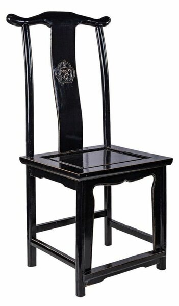 Dining Chair Alexandra House Living Black 42 x 119 x 49 cm