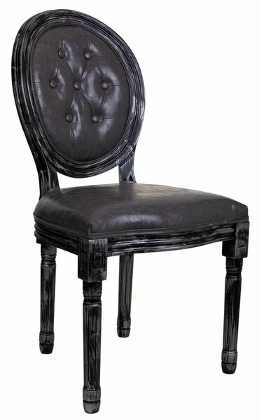 Dining Chair Alexandra House Living Black 46 x 96 x 48 cm