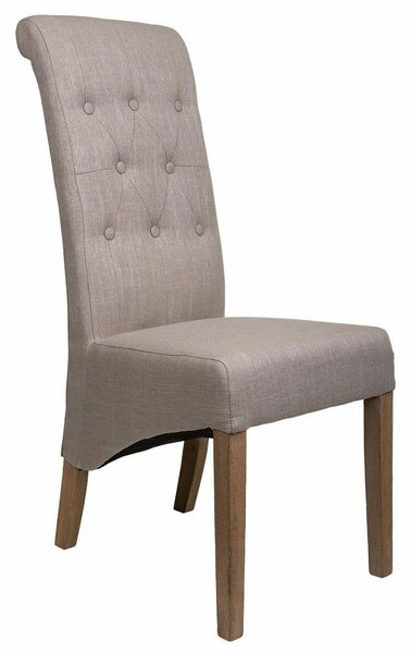 Dining Chair Alexandra House Living Grey 58 x 107 x 44 cm