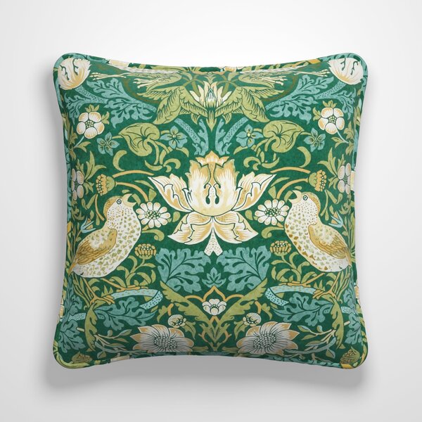 William Morris At Home Strawberry Thief Made To Order Cushion Cover