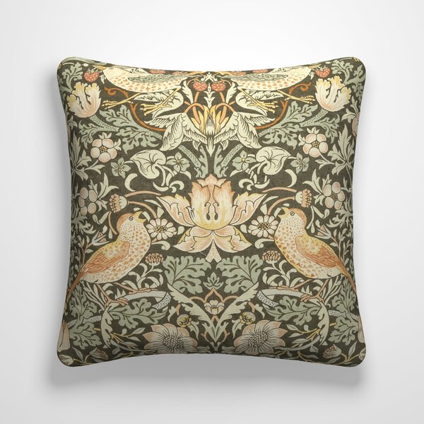 William Morris At Home Strawberry Thief Made To Order Cushion Cover