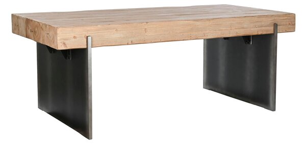 Dining Table Home ESPRIT Natural Fir MDF Wood 200 x 94 x 76 cm