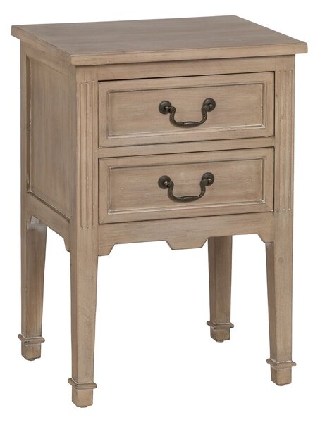 Nightstand Natural Fir wood DMF 50 x 38 x 72 cm