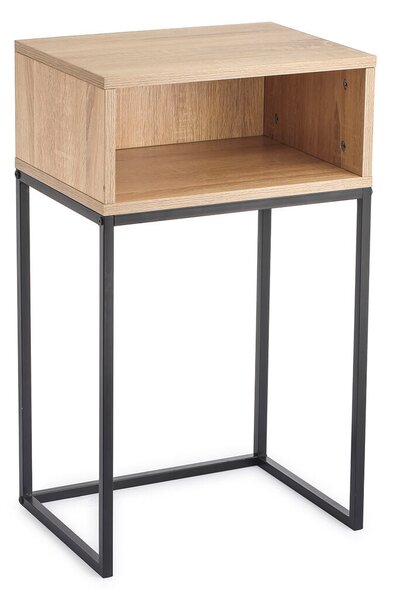 Nightstand Vinthera Moa Natural Metal 40 x 30 x 68 cm