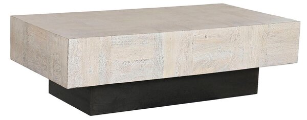 Centre Table Home ESPRIT Black Beige Wood 150 x 77 x 46 cm