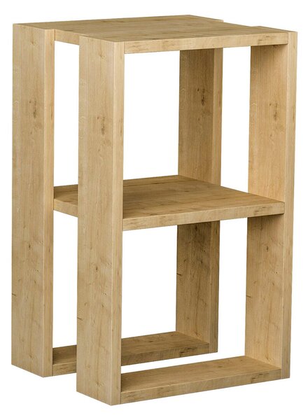 Centre Table Alexandra House Living Oak Wood MDP 60 x 32 x 60 cm 1 Shelves