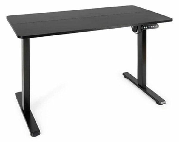 Desk TooQ TQESSD22-BK Black Steel