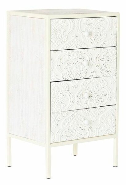 Chest of drawers DKD Home Decor Fir MDF White Arab (45 x 34 x 78 cm)