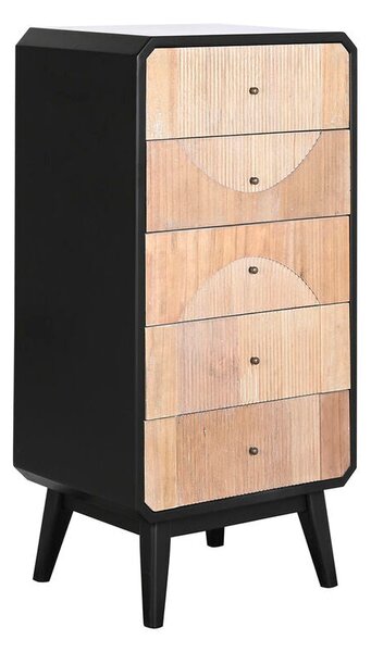 Chiffonier DKD Home Decor 48,3 x 35 x 100 cm Black Wood