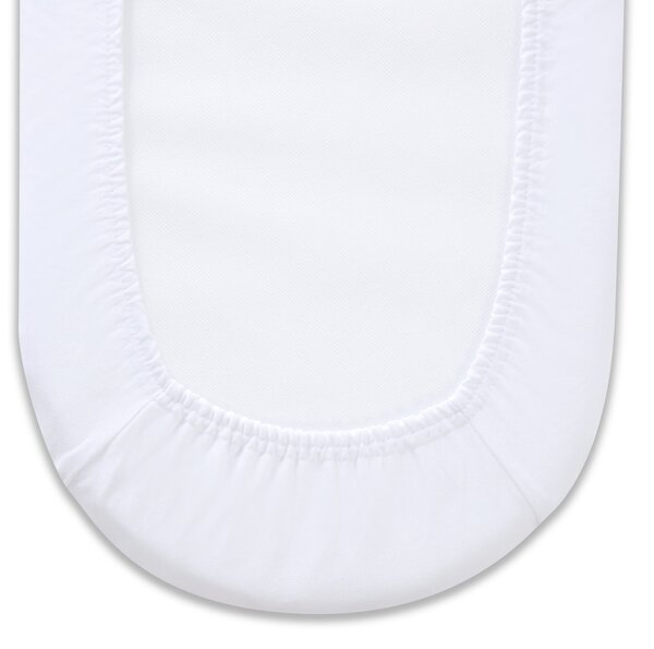 Clair de Lune Palm Moses Basket Mattress Protector