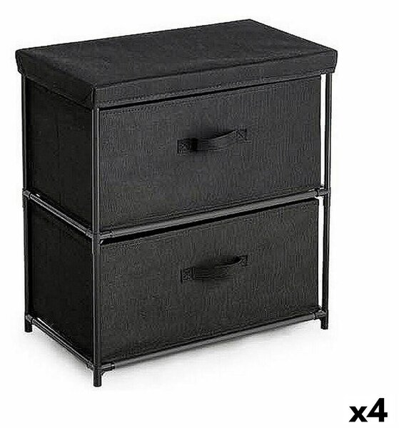 Chest of drawers Confortime Black 55 x 30 x 50 cm