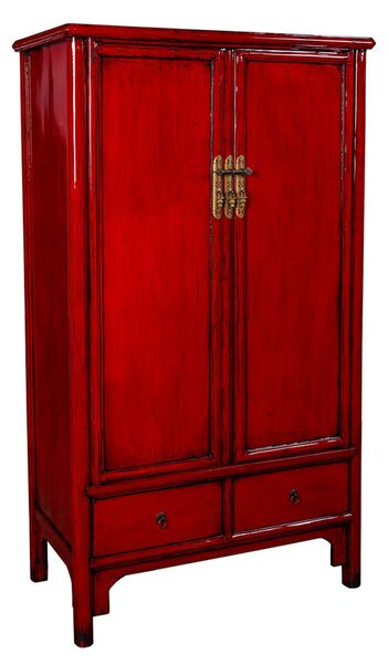 Cupboard Alexandra House Living Red Wood Elm wood 69 x 182 x 101 cm