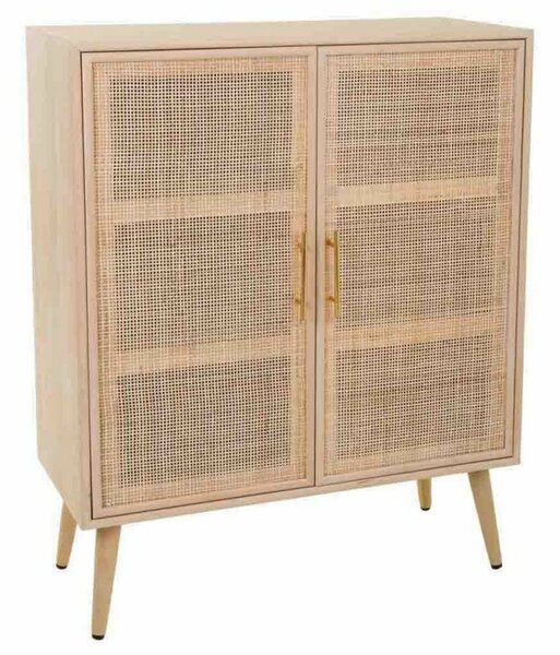 Cupboard Alexandra House Living Natural MDF Wood 37 x 101 x 80 cm