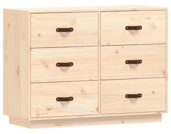 Sideboard 100x40x75 cm Solid Wood Pine