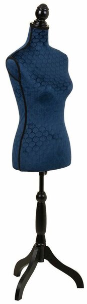 Mannequin Alexandra House Living Blue Polyester Wood Polyethylene Pinewood MDF Wood 37 x 168 x 24 cm