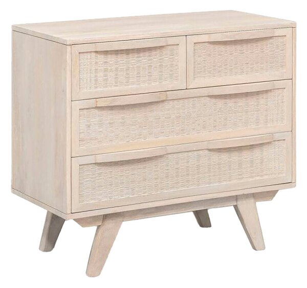 Chest of drawers Home ESPRIT Mango wood Romantic 85 x 40 x 75 cm